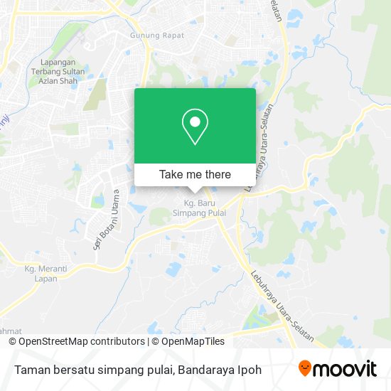 Taman bersatu simpang pulai map