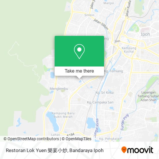 Peta Restoran Lok Yuen 樂宴小炒