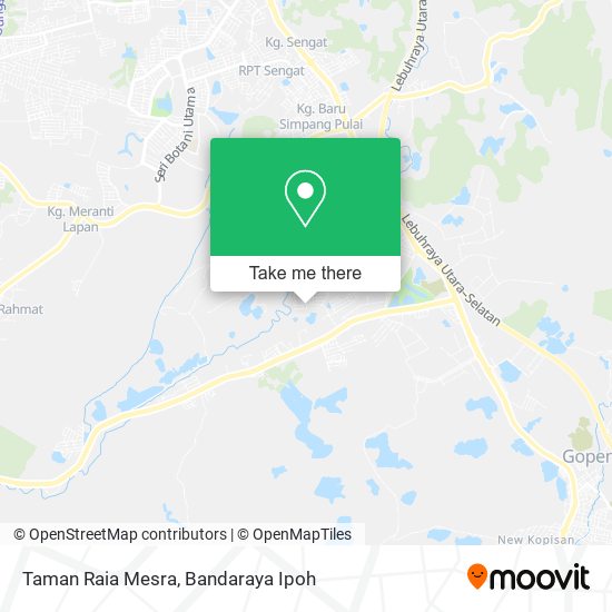 Taman Raia Mesra map
