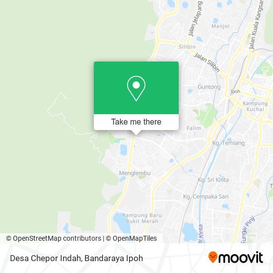 Desa Chepor Indah map