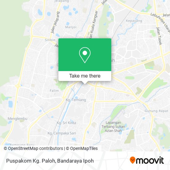 Peta Puspakom Kg. Paloh