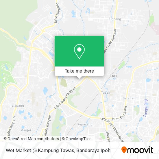 Wet Market @ Kampung Tawas map
