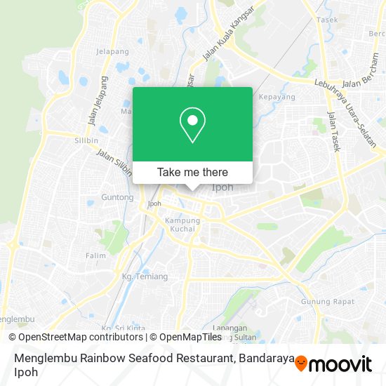 Menglembu Rainbow Seafood Restaurant map