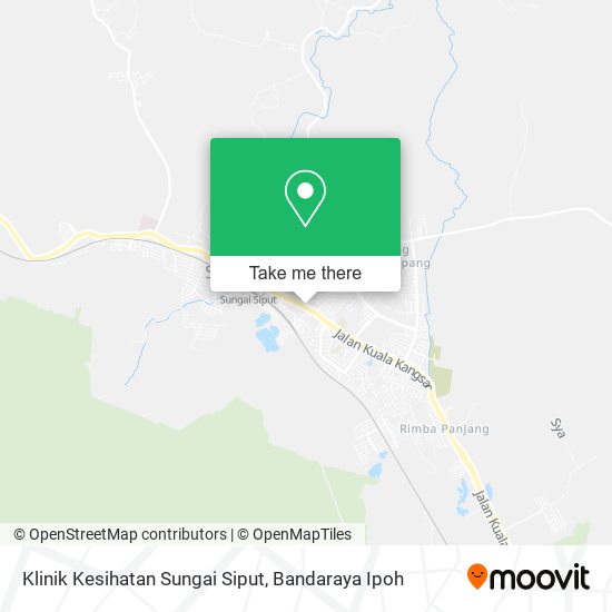 Klinik Kesihatan Sungai Siput map