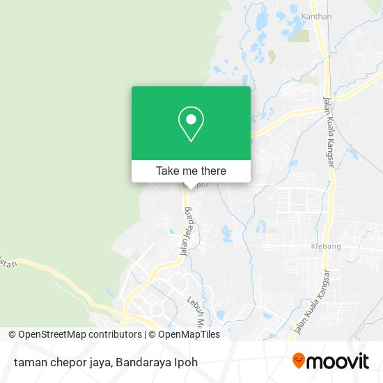 taman chepor jaya map