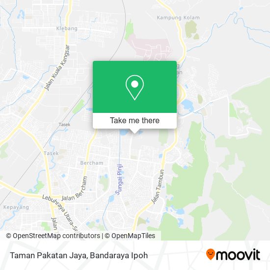 Taman Pakatan Jaya map