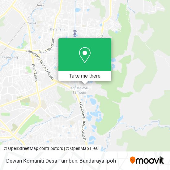 Peta Dewan Komuniti Desa Tambun