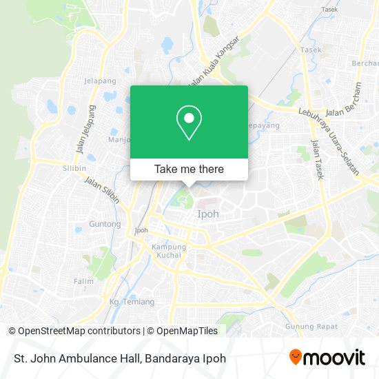St. John Ambulance Hall map