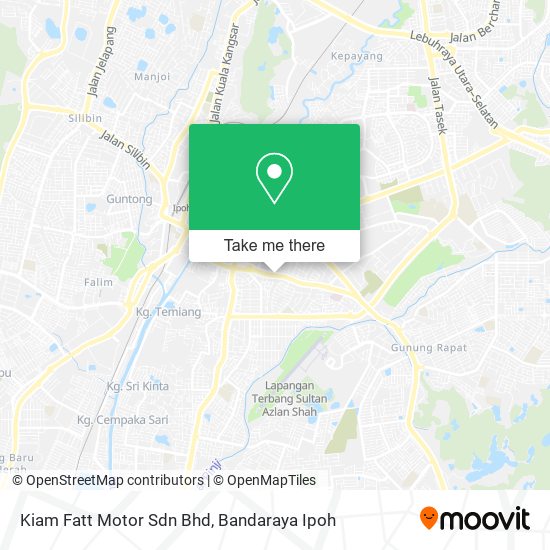 Kiam Fatt Motor Sdn Bhd map