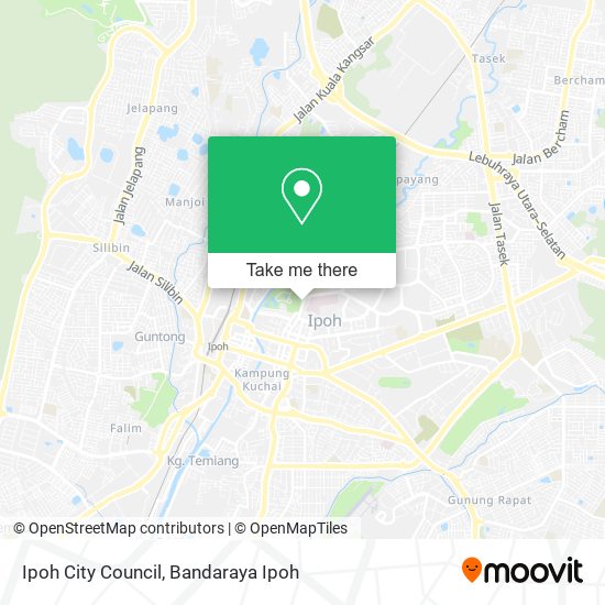 Ipoh City Council map