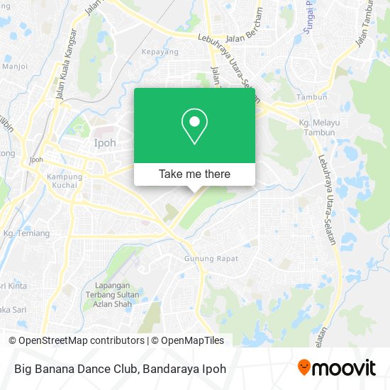 Big Banana Dance Club map