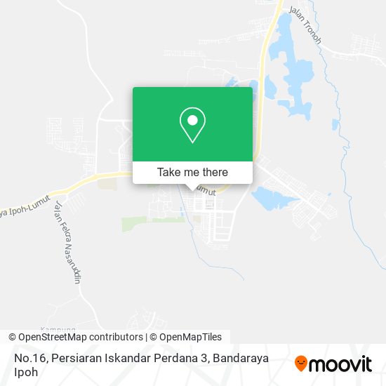 No.16, Persiaran Iskandar Perdana 3 map
