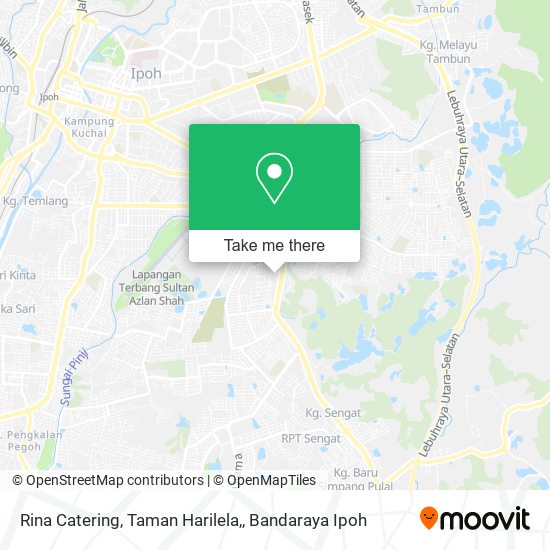 Rina Catering, Taman Harilela, map