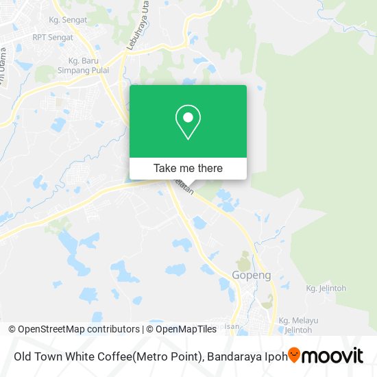Old Town White Coffee(Metro Point) map