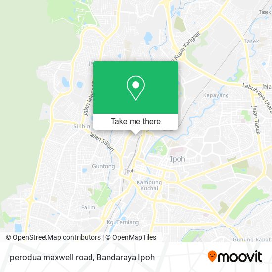 perodua maxwell road map