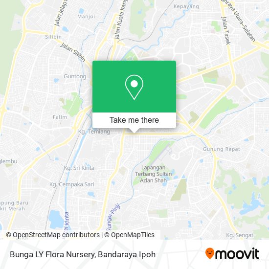 Bunga LY Flora Nursery map