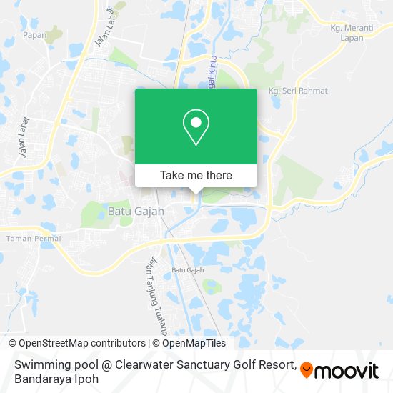 Swimming pool @ Clearwater Sanctuary Golf Resort map