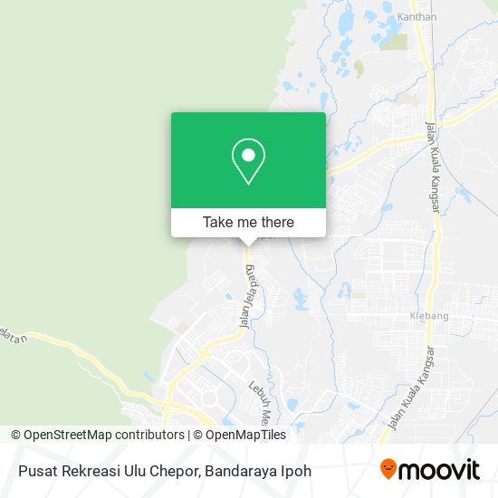 Pusat Rekreasi Ulu Chepor map