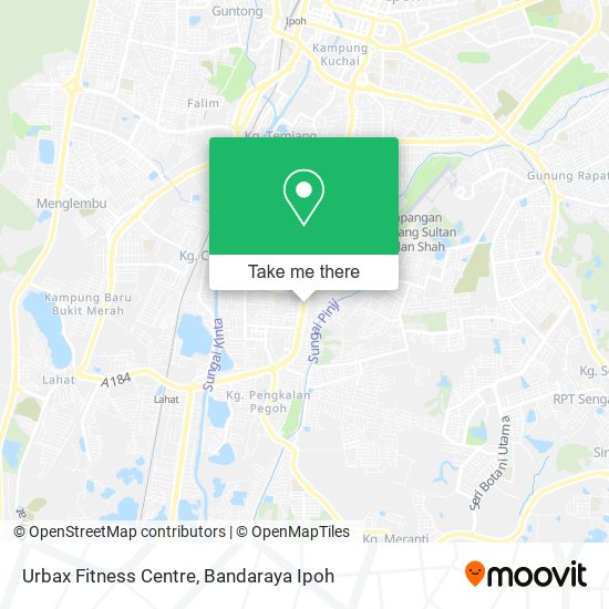 Urbax Fitness Centre map