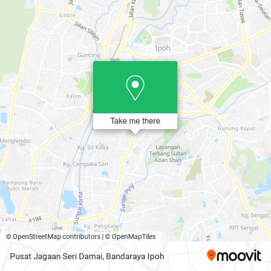 Pusat Jagaan Seri Damai map