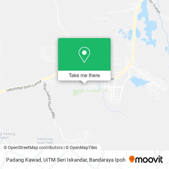 Padang Kawad, UiTM Seri Iskandar map