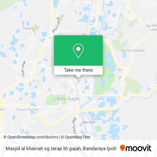 Masjid al khairiah sg terap bt gajah map