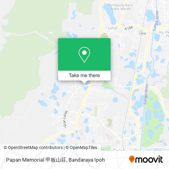 Papan Memorial 甲板山莊 map