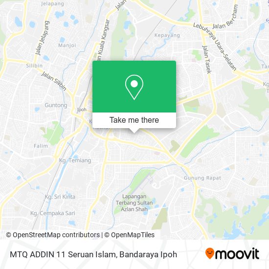 MTQ ADDIN 11 Seruan Islam map