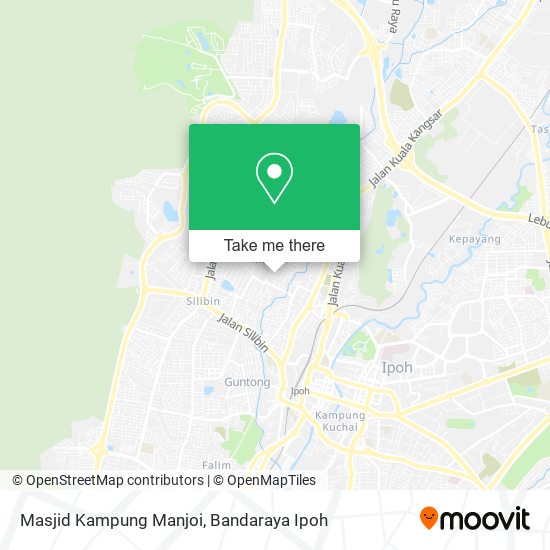 Masjid Kampung Manjoi map