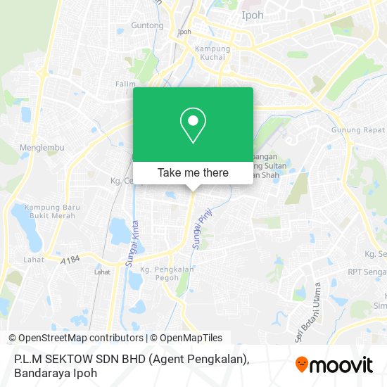 Peta P.L.M SEKTOW SDN BHD (Agent Pengkalan)