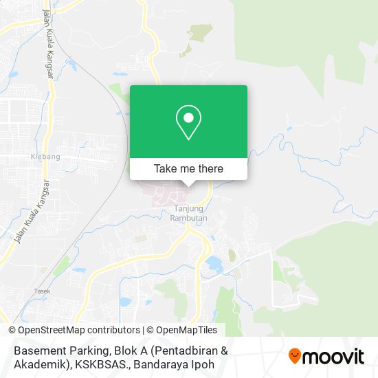 Basement Parking, Blok A (Pentadbiran & Akademik), KSKBSAS. map