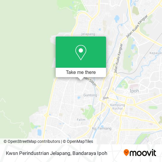 Kwsn Perindustrian Jelapang map