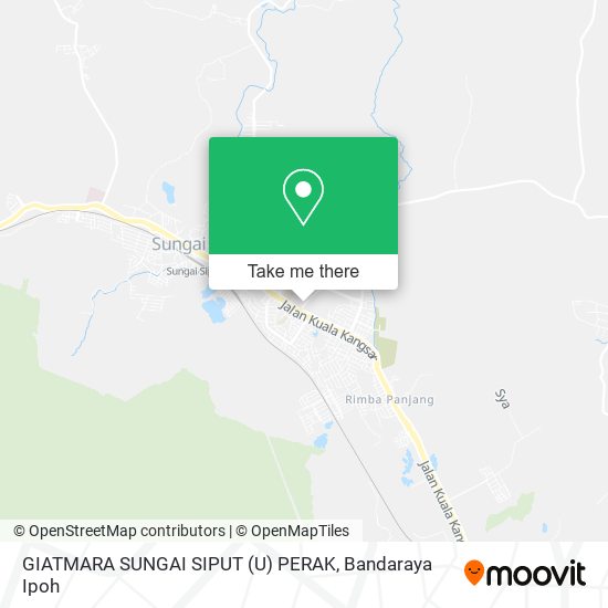 GIATMARA SUNGAI SIPUT (U) PERAK map