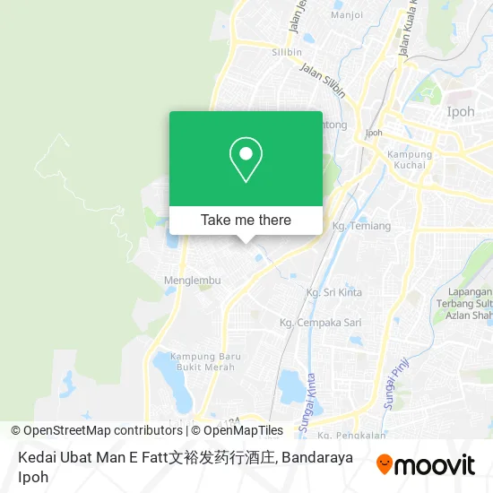 Peta Kedai Ubat Man E Fatt文裕发药行酒庄