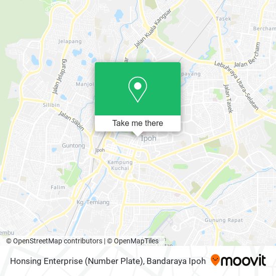 Honsing Enterprise (Number Plate) map