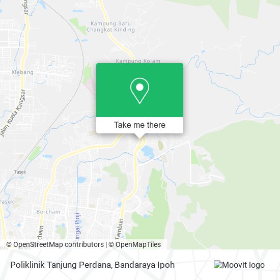 Peta Poliklinik Tanjung Perdana