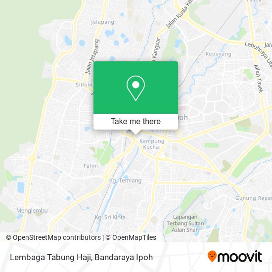 Peta Lembaga Tabung Haji