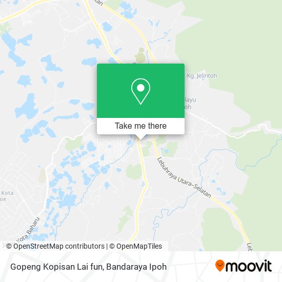 Gopeng Kopisan Lai fun map