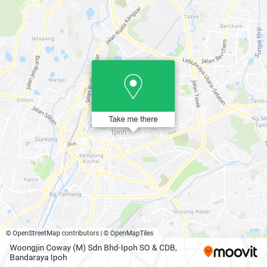 Peta Woongjin Coway (M) Sdn Bhd-Ipoh SO & CDB