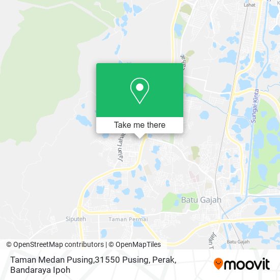 Taman Medan Pusing,31550 Pusing, Perak map