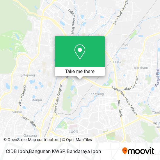 Peta CIDB Ipoh,Bangunan KWSP