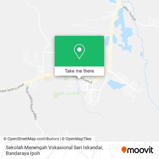 Peta Sekolah Menengah Vokasional Seri Iskandar