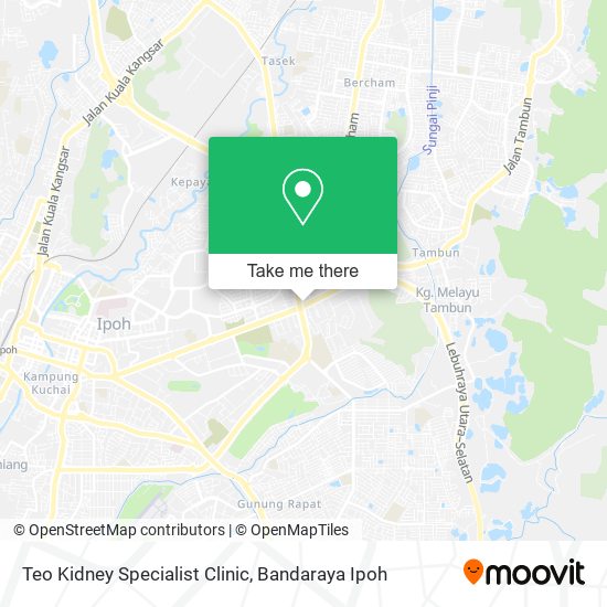 Teo Kidney Specialist Clinic map