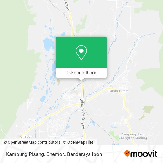 Kampung Pisang, Chemor. map