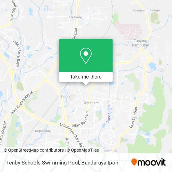 Tenby Schools Swimming Pool map