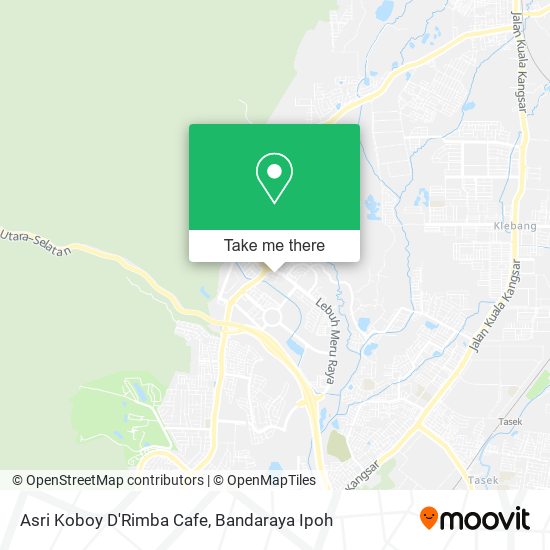 Asri Koboy D'Rimba Cafe map