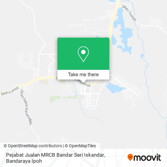 Pejabat Jualan MRCB Bandar Seri Iskandar map