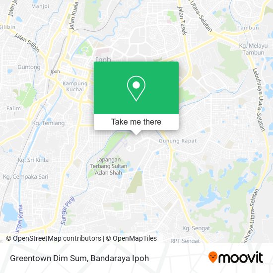 Greentown Dim Sum map