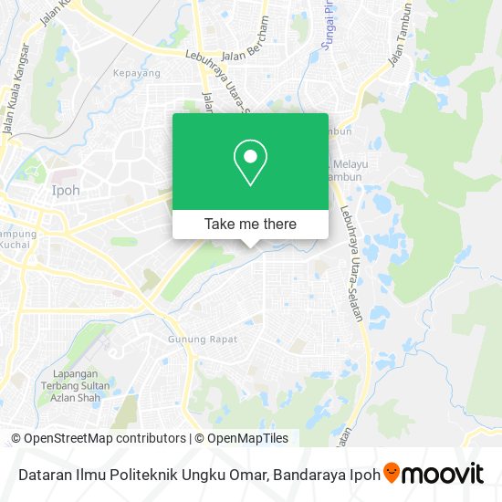 Dataran Ilmu Politeknik Ungku Omar map