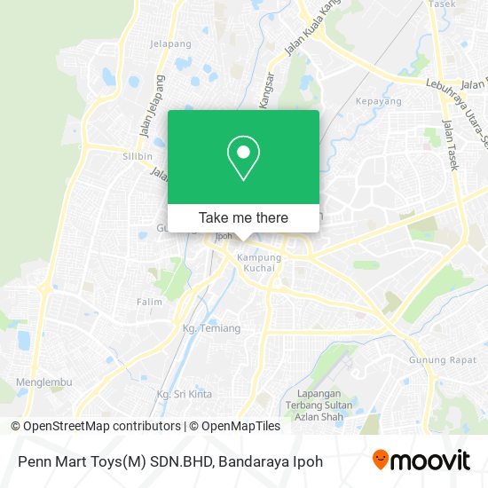 Penn Mart Toys(M) SDN.BHD map